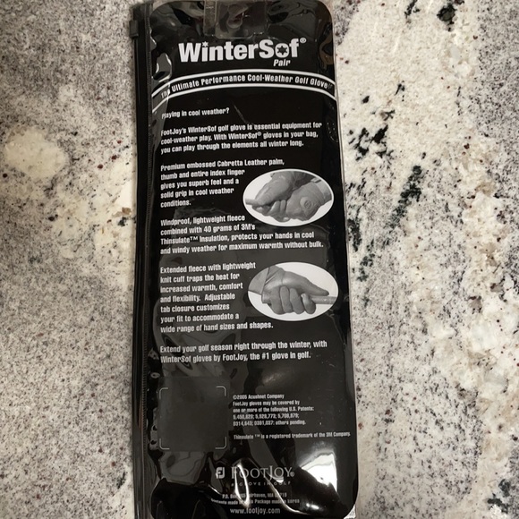 FootJoy WinterSof golf gloves size small - Picture 6 of 7